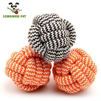 New Style Stripe Colorful Pet Toy For Puppy Bite Clean Teeth Rope Dog Toys