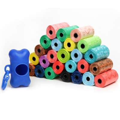 Factory Price 25 rolls/ctn Disposable Eco Friendly Pet Dog Waste Poo Bags